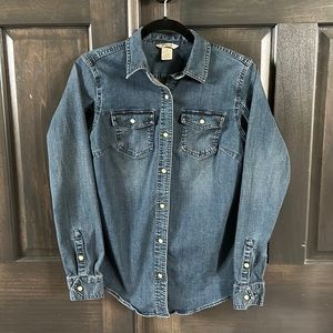 Duluth Trading Co. Duluthflex denim shirt